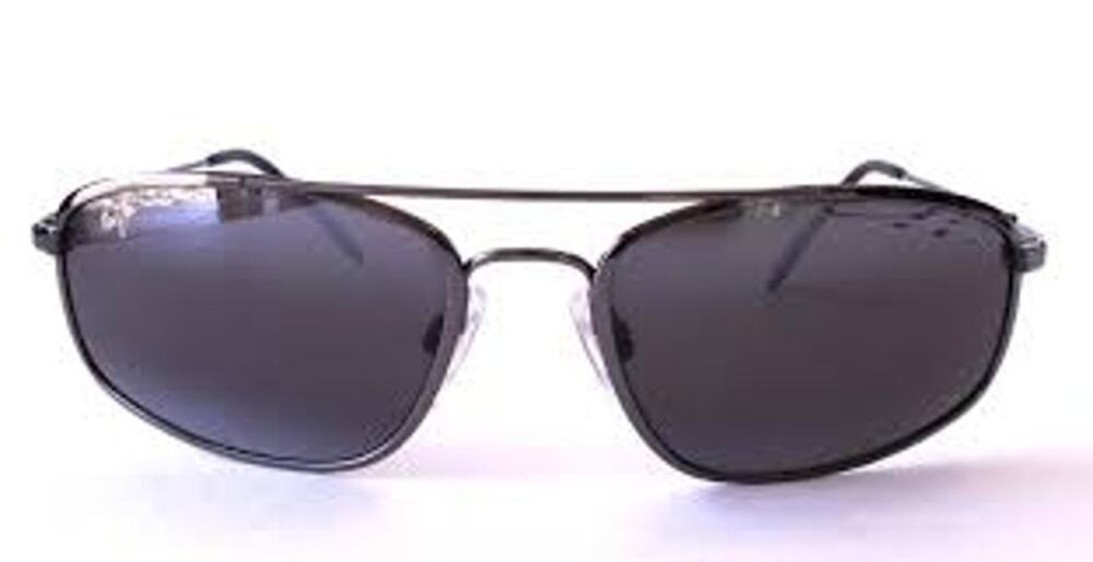 MAUI JIM Polarized Men's Sunglasses DARK Lenses Pre-Owned with Wear BEACH VACAY